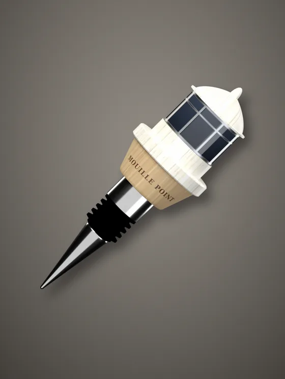 The Mouille Point Lighthouse Lantern wine stopper